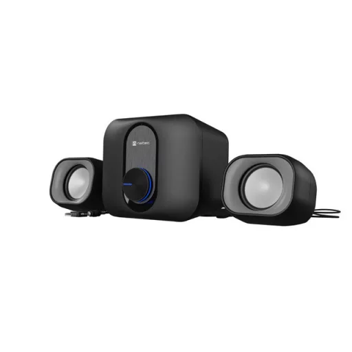 Natec PUG 11W RMS 2.1 Aktív hangfal - fekete (NGL-2111)