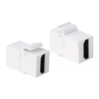   Logilink HDMI keystone csatlakozó, A/F   HDMI-A/F, fehér (NK0014)