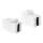Logilink HDMI keystone csatlakozó, A/F   HDMI-A/F, fehér (NK0014)