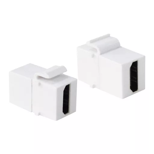 Logilink HDMI keystone csatlakozó, A/F   HDMI-A/F, fehér (NK0014)