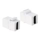 Logilink HDMI keystone csatlakozó, A/F   HDMI-A/F, fehér (NK0014)