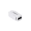 Logilink HDMI keystone csatlakozó, A/F   HDMI A/F, 4K/30 Hz, fehér (NK0014R)