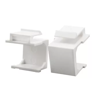   Logilink Üres fedél üres keystone portokhoz (10 db), fehér (NK0090)