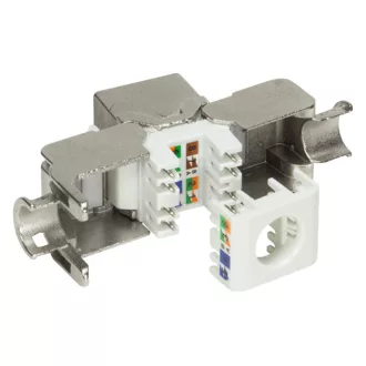  Logilink Cat.6A Keystone Jack STP AWG 22-24, 17,2 mm szélesség (NK4001)