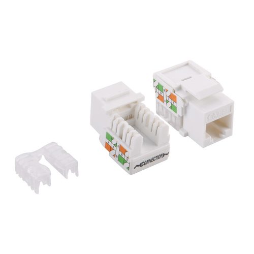 Logilink Cat.5e Keystone Jack UTP, 90  IDC, 18,8 mm szélesség (NK4006)