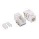 Logilink Cat.5e Keystone Jack UTP, 90  IDC, 18,8 mm szélesség (NK4006)