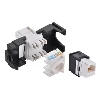   Logilink Cat.6 Keystone Jack UTP, 180 -os, 17,1 mm széles (NK4007)