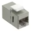 Logilink Cat.6 Keystone Inline csatlakozó, STP, 14,6 mm széles, fém (NK4011)