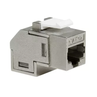   Logilink Cat.6A Keystone Inline csatlakozó, STP, 90 -ban hajlított, fém (NK4025)