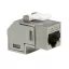 Logilink Cat.6A Keystone Inline csatlakozó, STP, 90 -ban hajlított, fém (NK4025)