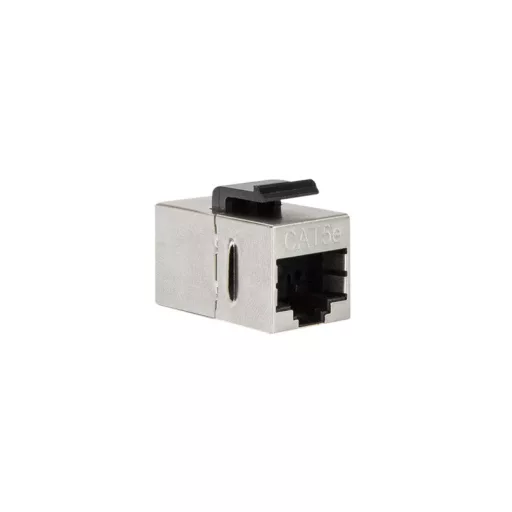 Logilink Cat.5e Keystone Inline csatlakozó, STP, 14,5 mm széles, fém (NK4029)