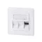 Logilink Keystone előlap 3 modulhoz, német típusú, fehér (NK4055)