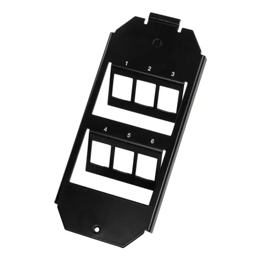 Logilink Padlódoboz betét 2 x 3 keystone modulokhoz (165 mm-es rendszer) (NK4060)