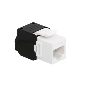   Logilink Keystone Jack Cat.6AUTP AWG 22-26, szerszám nélküli, 16,6 mm szélesség (NK4066)