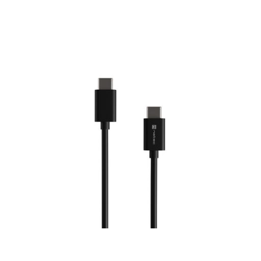 NATEC PRATI USB-C M/M 2.0 KÁBEL 2M PD 100W FEKETE (NKA-2147)