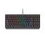 GENESIS THOR 230 TKL LITE GAMER BILLENTYŰZET, US RAINBOW, MECHANIKUS, PIROS, FEKETE, HOT SWAP (NKG-2076)