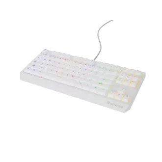   Genesis Thor 230 TKL US RGB fehér mechanikus gaming billentyűzet, Brown switch hot swap (NKG-2080)