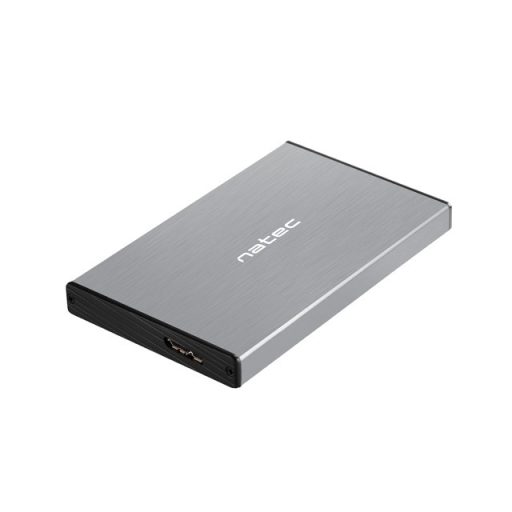 Natec Rhino Go SATA 2.5" USB 3.0 Külső HDD/SSD ház - szürke (NKZ-1281)