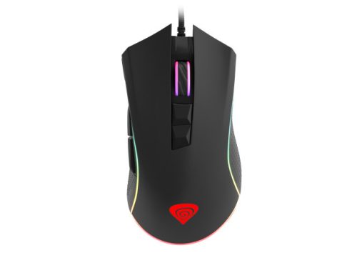 Genesis Krypton 770 Optikai gamer egér 12000 DPI, szoftverrel, fekete