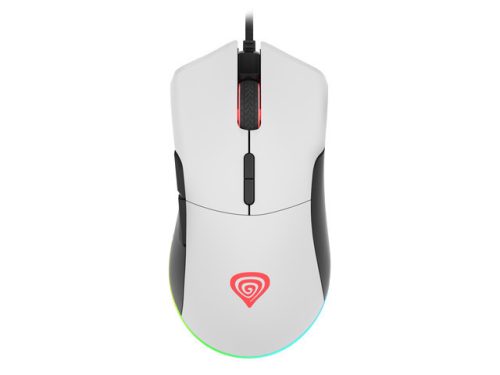 Genesis Krypton 290 Gamer egér 6400 DPI RGB fehér (NMG-1785)