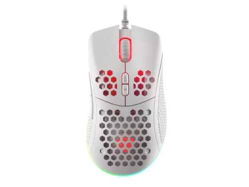 GENESIS GAMING EGÉR KRYPTON 555 8000DPI RGB FEHÉR SZOFTVER (NMG-1840)