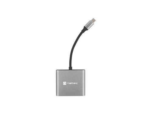 NATEC USB-C MULTIPORT ADAPTER 3 AZ 1-BEN FOWLER MINI USB 3.0, HDMI 4K, USB-C PD