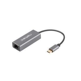   NATEC USB->RJ45 ETHERNET ADAPTER HÁLÓZATI KÁRTYA CRICKET USB-C 3.1 1X RJ45 1GB KÁBEL (NNC-1925)