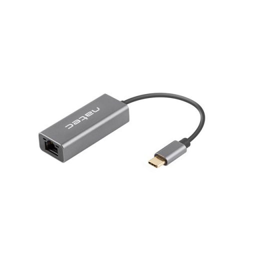 NATEC USB->RJ45 ETHERNET ADAPTER HÁLÓZATI KÁRTYA CRICKET USB-C 3.1 1X RJ45 1GB KÁBEL (NNC-1925)