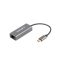 NATEC USB->RJ45 ETHERNET ADAPTER HÁLÓZATI KÁRTYA CRICKET USB-C 3.1 1X RJ45 1GB KÁBEL (NNC-1925)