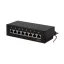 Logilink Cat.6 Patch Panel 8 portos árnyékolt, asztali, fekete (NP0017B)