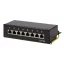 Logilink Cat.6A Patch Panel 8 portos árnyékolt, asztali, fekete (NP0018B)