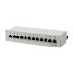 Logilink Cat.6A Patch Panel 12 portos árnyékolt, asztali, világosszürke (NP0019)