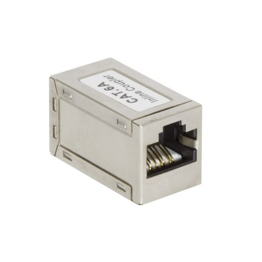 Logilink RJ45 Mini inline csatlakozó 1:1 Cat.6A, árnyékolt, fém (NP0025)