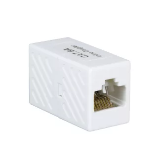   Logilink RJ45 Inline csatlakozó 1:1 Cat.6A, árnyékolatlan, fehér (NP0025U)