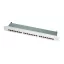 Logilink Cat.6 Patch Panel 24 portos árnyékolt, 19" rack tartó, világosszürke, PrimeLine (NP0040A)