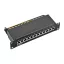 Logilink Cat.6A Patch Panel 12-port 10", árnyékolt, fekete (NP0052B)