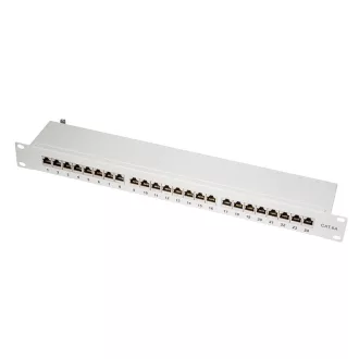   Logilink Cat.6A Patch Panel 24-port STP, szürke, szürke (NP0060)