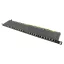Logilink Cat.6A Patch Panel 24-port STP, fekete, fél egység magasságú (NP0063)