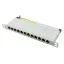Logilink Cat.6A Patch Panel 12-port 10", STP, fél egység magasság, szürke (NP0065)