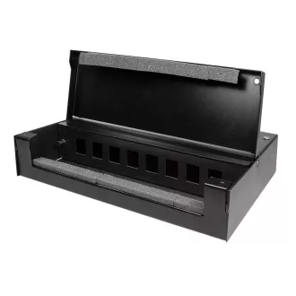   Logilink konszolidációs pontdoboz 8 vagy 12 keystone modulhoz, fekete (NP0091)