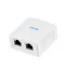 Logilink Cat.6A Felületre szerelt doboz 2 x RJ45, árnyékolt (NP0097)