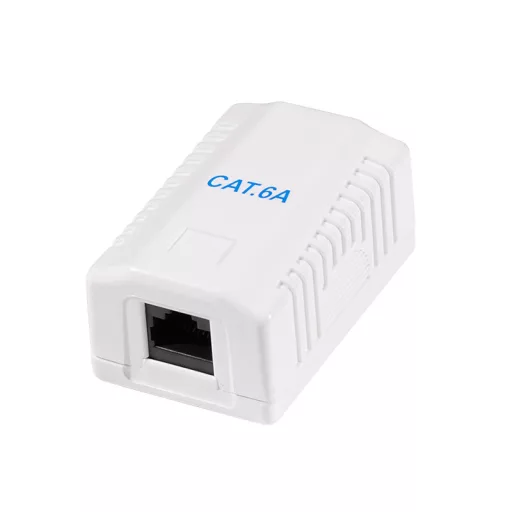 Logilink Cat.6A Felületre szerelhető doboz 1 x RJ45, árnyékolatlan (NP0100)