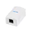 Logilink Cat.6A Felületre szerelhető doboz 1 x RJ45, árnyékolatlan (NP0100)