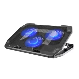   NATEC LAPTOP HŰTŐPAD ORIOLE 15.6-17.3" 3 VENTILÁTOR, LED FÉNY, 2 USB (NPL-1926)