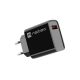 Natec Ribera 1xUSB-A 18W fali töltő fekete