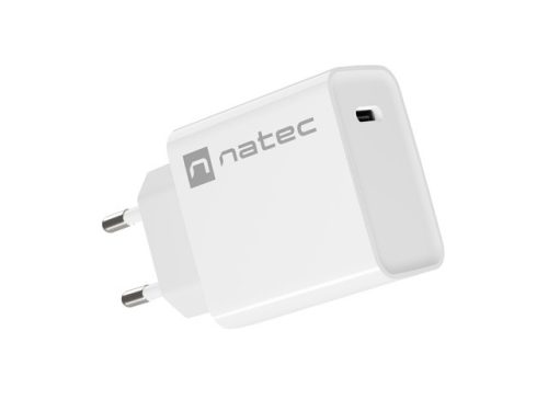 Natec Ribera 1xUSB-C 20W fali töltő fehér