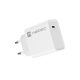 Natec Ribera 1xUSB-C 20W fali töltő fehér