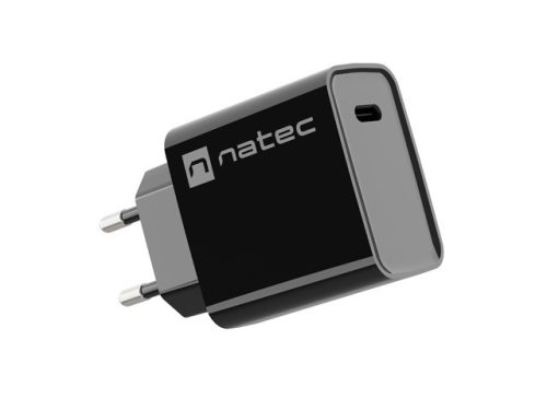 Natec Ribera 1xUSB-C 20W fali töltő fekete