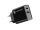 Natec Ribera 1xUSB-A 1xUSB-C 20W fali töltő fekete