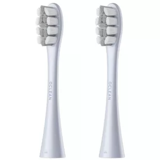   Oclean fogkefe fej Plaque Control Ezüst színű 2db P1C9 PROMO (OCL552812PROMO)